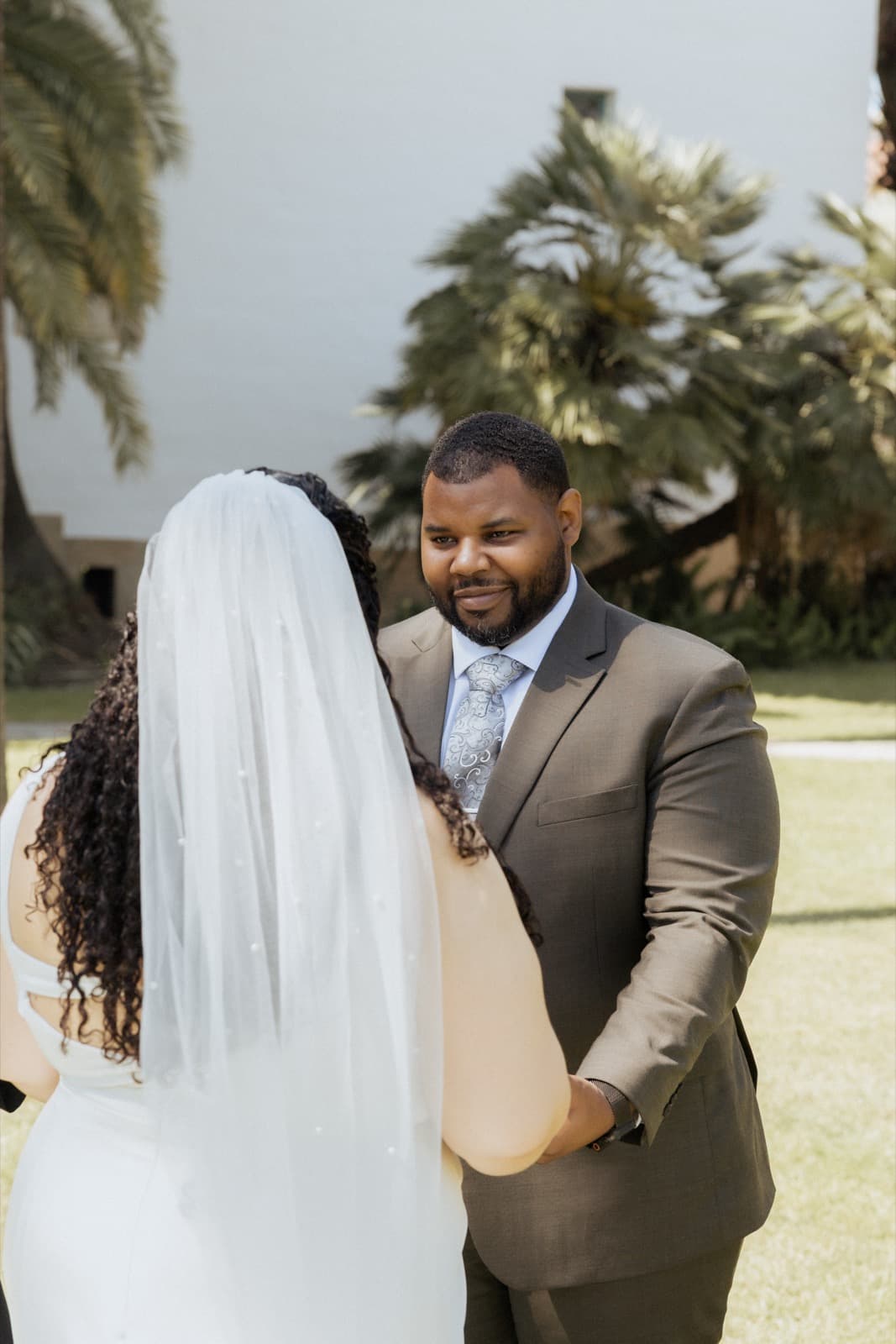 Elopement — documentary style outdoor ceremony