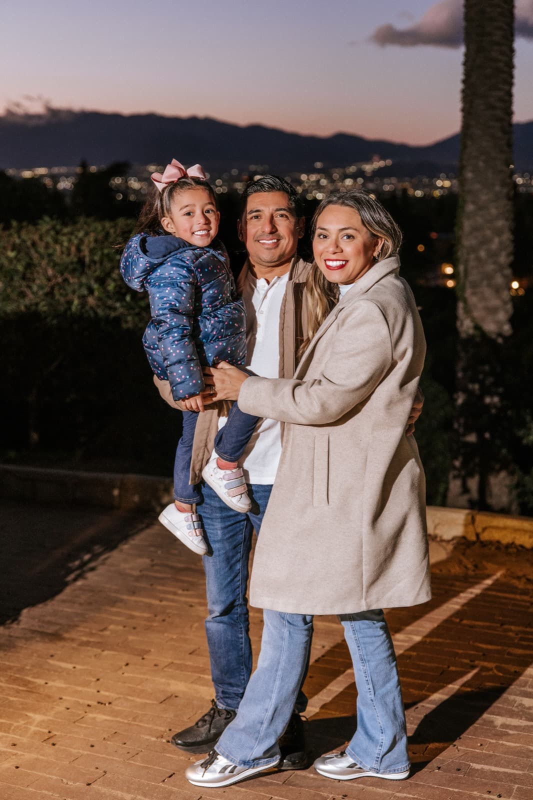 Small group portrait at dusk — Riverside