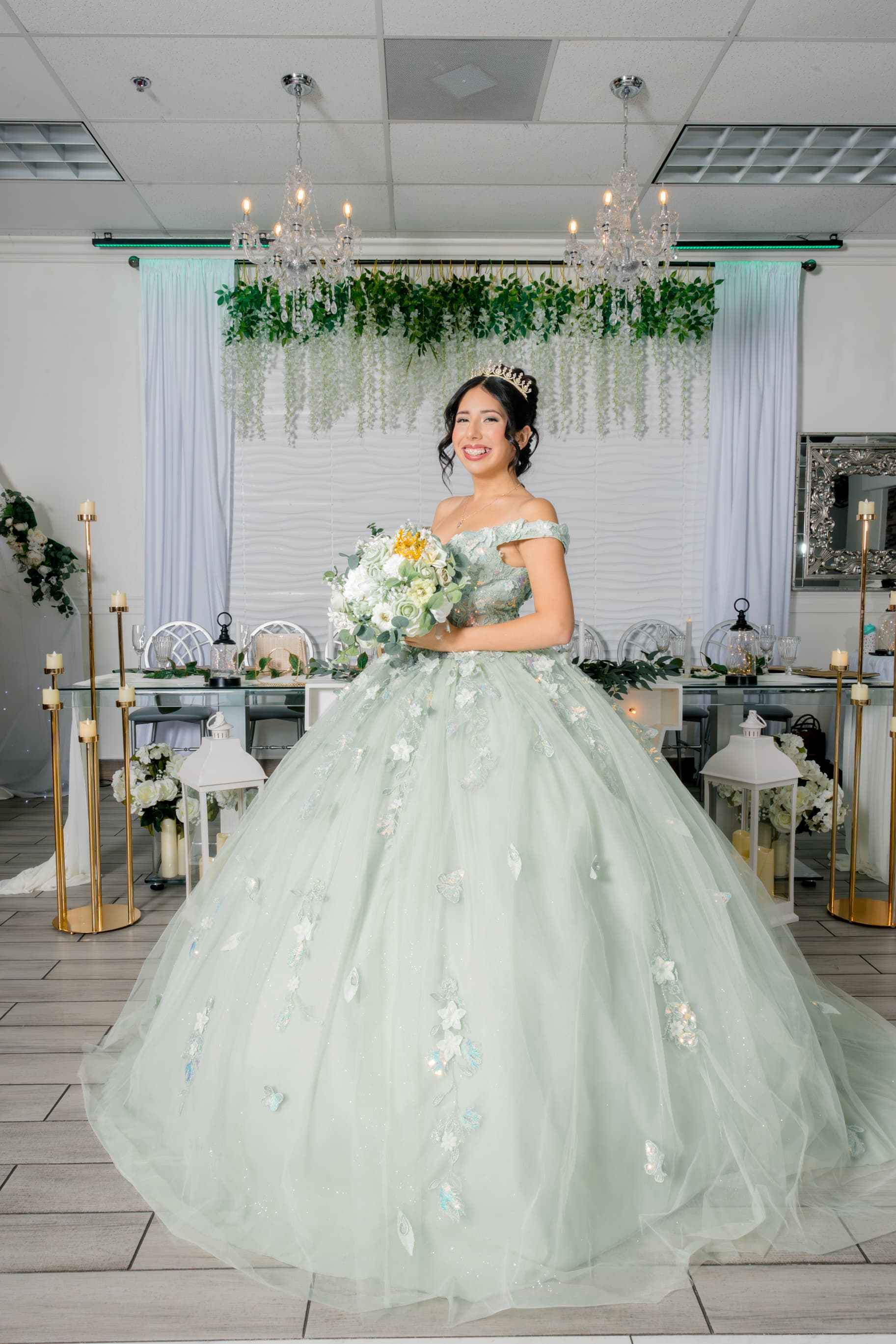 Quinceañera — Erika retrato