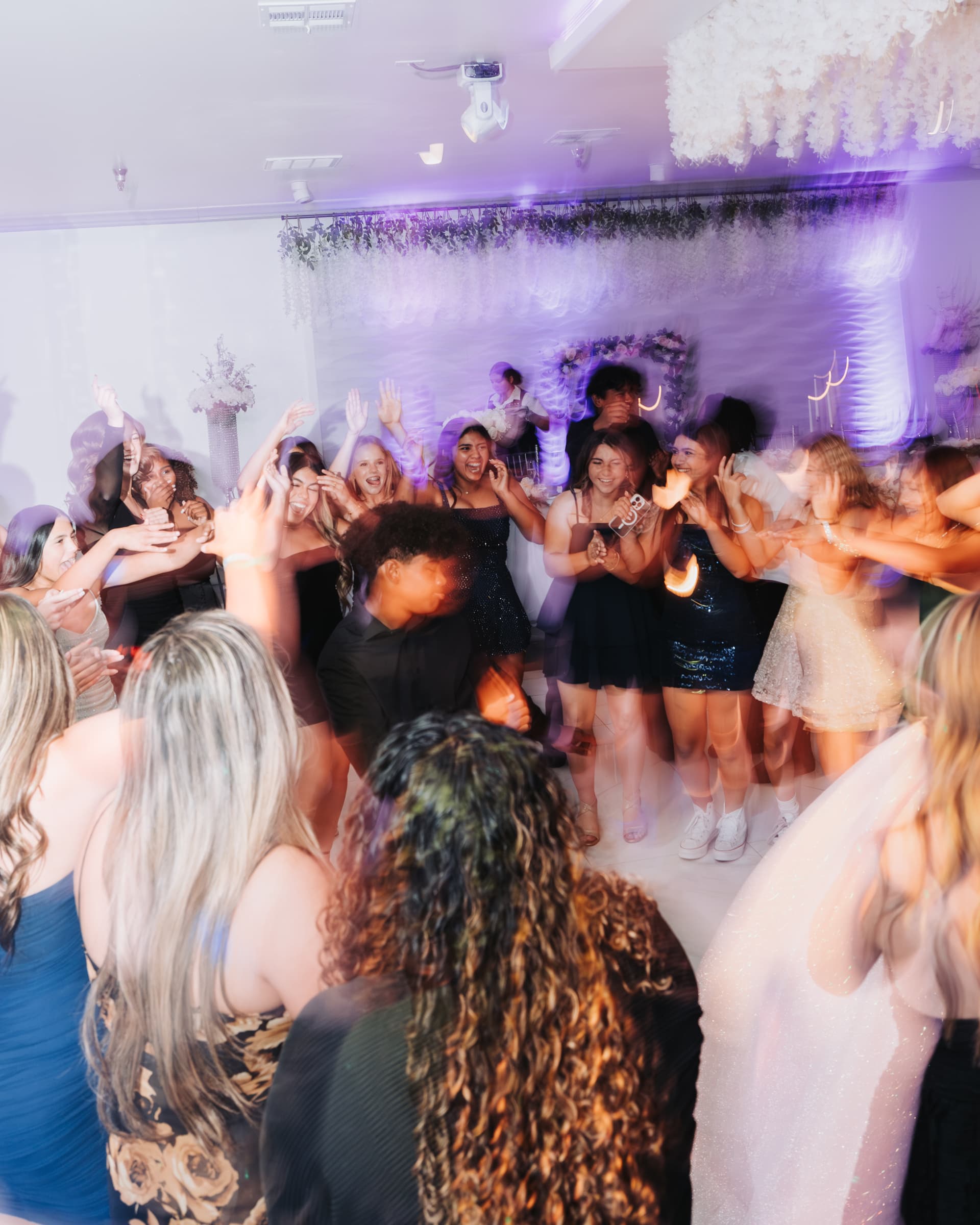 Quinceañera — recepción Bella