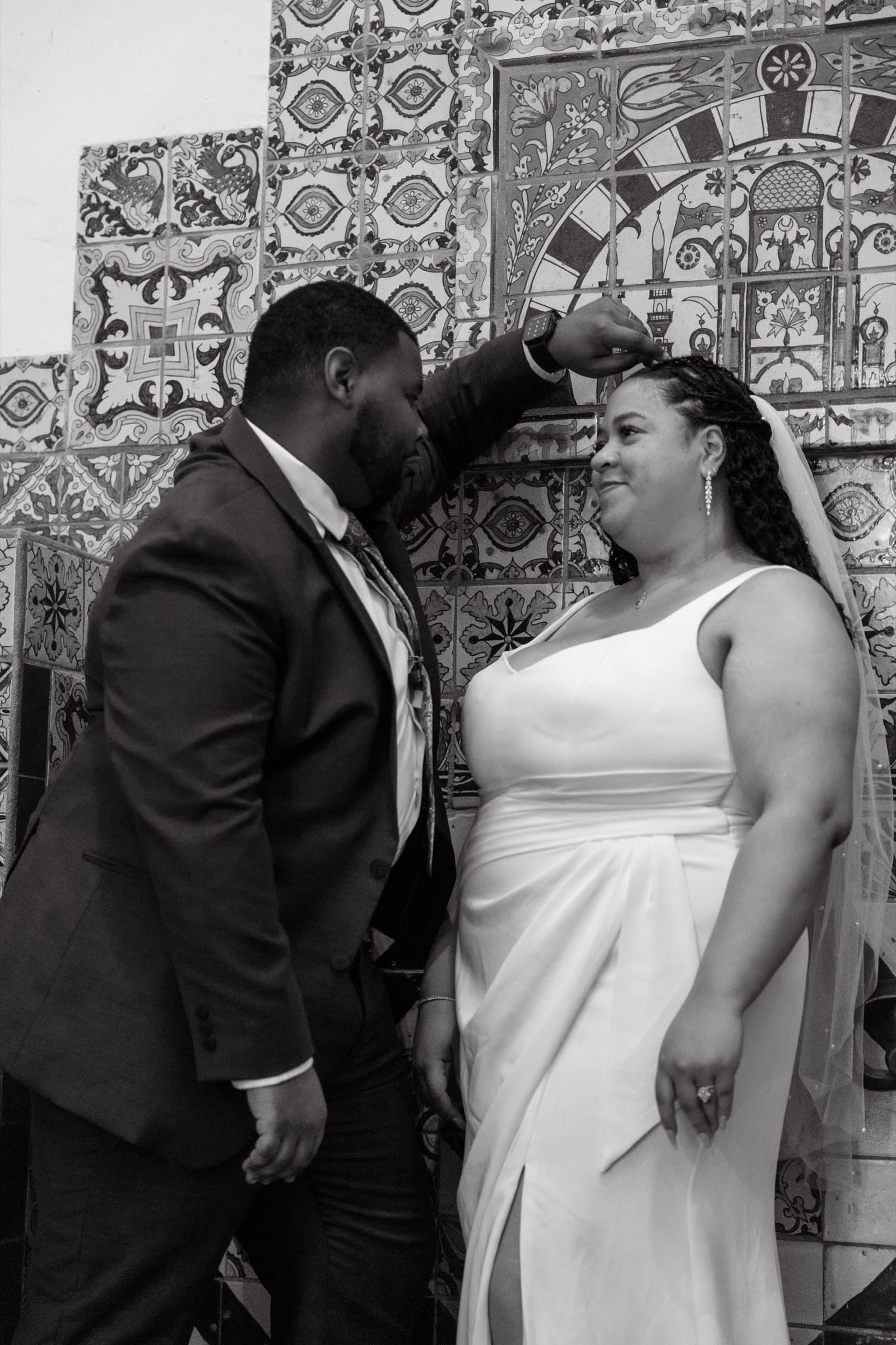 Intimate moment — couple portrait