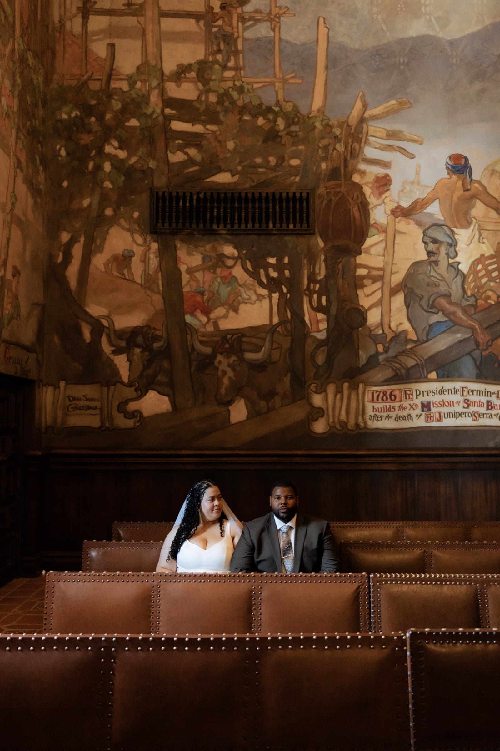 Couple in the Mural Room