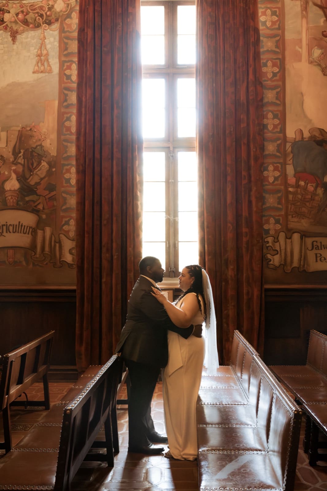 Window light in the Mural Room